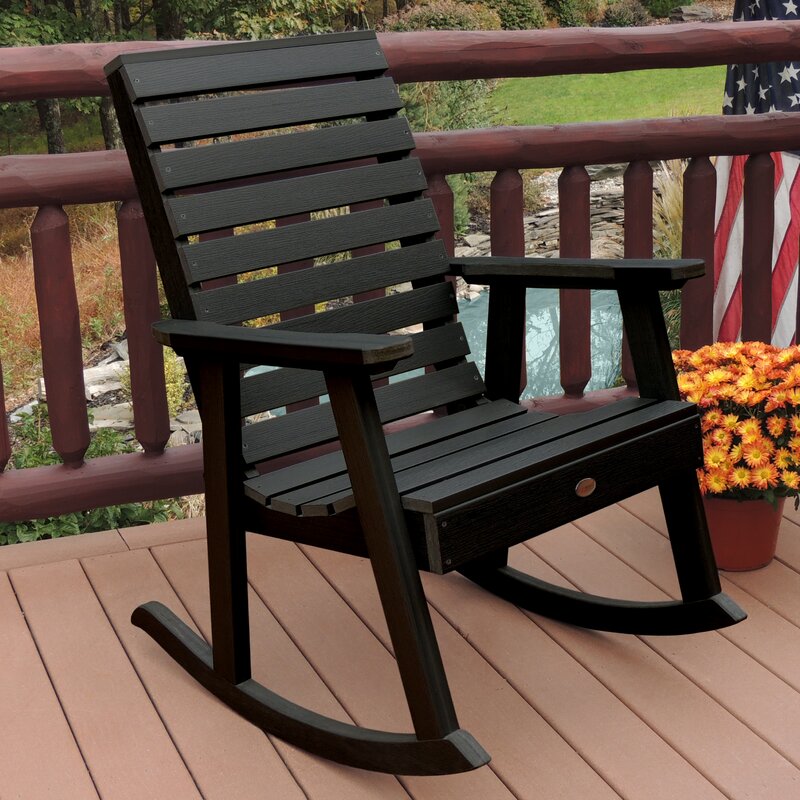 Darby Home Co Trigg Outdoor Rocking Chair & Reviews | Wayfair